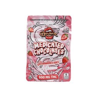Strawberries & Cream Medicated Chocolate