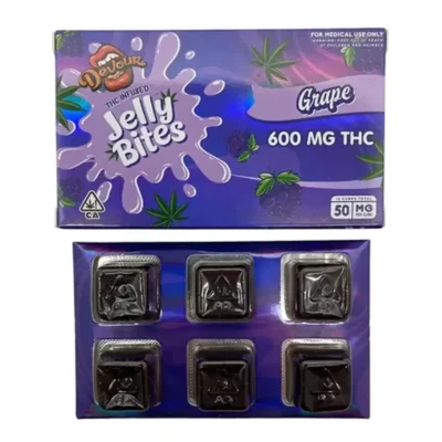 Devour Jelly Bites Grape Gummies