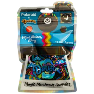 Polaroid x Devour Mind Bending Berry 5g Magic Mushroom Gummies
