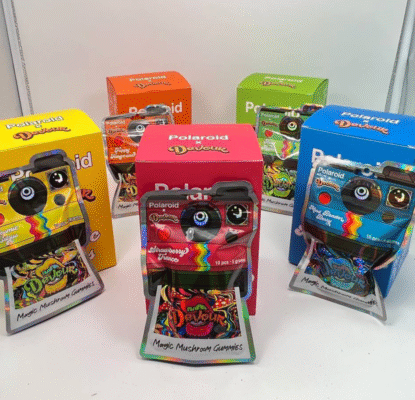 Polaroid x Devour Mushroom Gummies Bulk Pack Deal