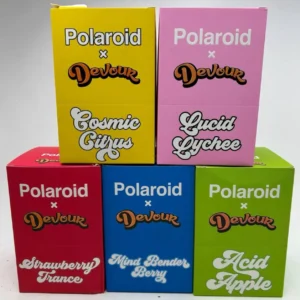 Polaroid x Devour Mushroom Gummies Bulk Pack Deal
