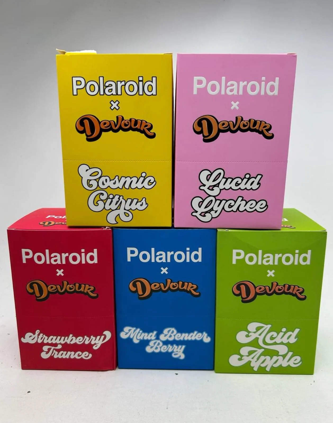 Polaroid x Devour Mushroom Gummies Bulk Pack Deal