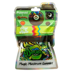 Polaroid x Devour Acid Apple 5g Magic Mushroom Gummies